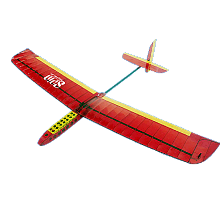 Discus-Launch-Glider Spin (DLG-Segler Holzbausatz)